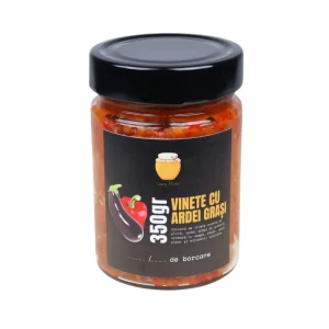 Zacuscă „forță” de vinete coapte pe plită